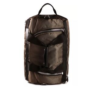 Givenchy Green 17 Convertible Duffle Backpack